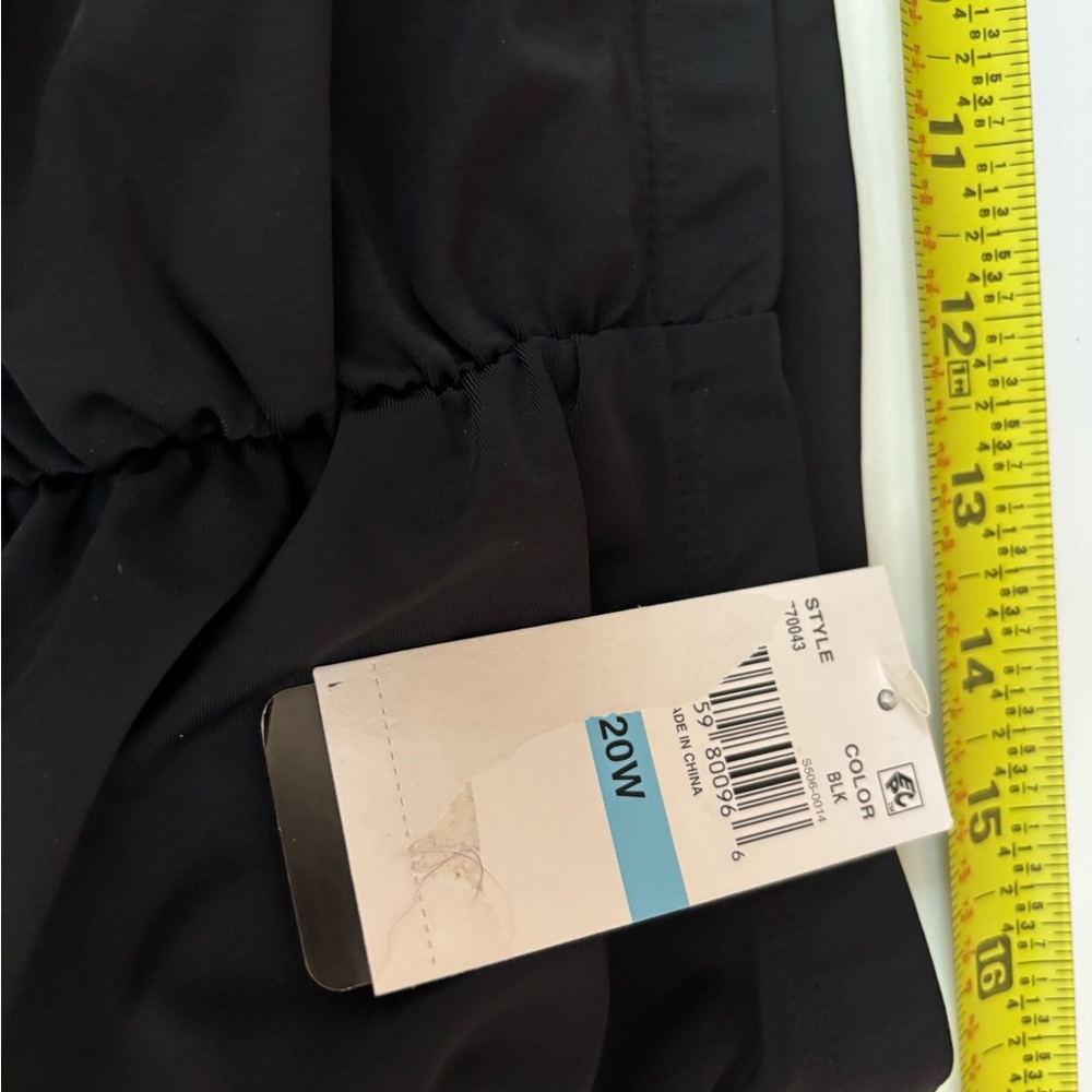 Black Plus Tummy Control
High waist swim bottom.